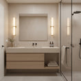 Load image into Gallery viewer, Arched Glass Tube Wall Sconce