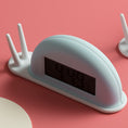 Load image into Gallery viewer, Snail Alarm Clock Night Light (built-in battery)