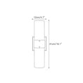 Load image into Gallery viewer, Soleil Fluted Alabaster Wall Sconce