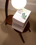 Load image into Gallery viewer, Solid Wood Coffee Table Storage Floor Lamp