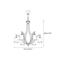 Load image into Gallery viewer, Somerset Glass Chandelier – detail 3