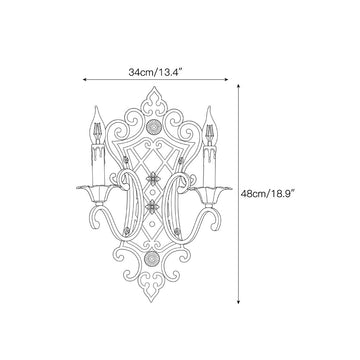 Southerby Wall Sconce – detail 3 — Dimension drawings 1