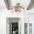 Load image into Gallery viewer, Southport Sage Rose Ceiling Lamp