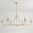 Load image into Gallery viewer, Branching Leaf Linear Chandelier