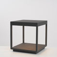Load image into Gallery viewer, Square Frame Fence Post Outdoor Light