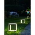 Load image into Gallery viewer, Square Frame Fence Post Outdoor Light