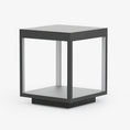 Load image into Gallery viewer, Square Frame Fence Post Outdoor Light
