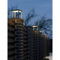 Load image into Gallery viewer, Square Frame Fence Post Outdoor Light