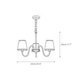 Load image into Gallery viewer, Aged Stacey Chandelier
