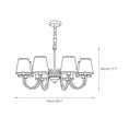 Load image into Gallery viewer, Aged Stacey Chandelier