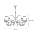 Load image into Gallery viewer, Aged Stacey Chandelier