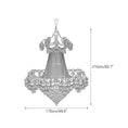 Load image into Gallery viewer, Stained Crystal Chandelier