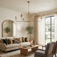 Load image into Gallery viewer, Branching Leaf Linear Chandelier