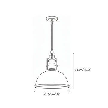 Staub Pendant Lamp – detail 3 — Dimension drawings 1