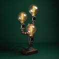 Load image into Gallery viewer, Steampunk Pipe Table Lamp