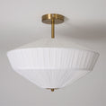 Charger l'image dans la visionneuse de la galerie, Stefanie Pleated Ceiling Lamp