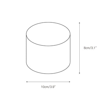 Sterno Alabaster Table Lamp (Built-in Battery) – detail 4 — Dimension drawings 2