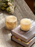 Bild in Galerie-Betrachter laden, Sterno Alabaster Table Lamp (Built-in Battery)
