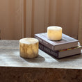 Bild in Galerie-Betrachter laden, Sterno Alabaster Table Lamp (Built-in Battery)