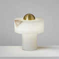 Load image into Gallery viewer, Stone Alabaster Table Light
