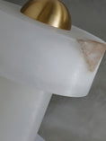 Load image into Gallery viewer, Stone Alabaster Table Light