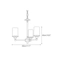 Load image into Gallery viewer, Stratton Alabaster Chandelier – detail 3