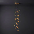 Load image into Gallery viewer, Sultana Alabaster Cluster Chandelier