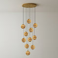 Load image into Gallery viewer, Sultana Alabaster Cluster Chandelier