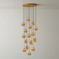 Load image into Gallery viewer, Sultana Alabaster Cluster Chandelier