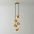 Load image into Gallery viewer, Sultana Alabaster Cluster Chandelier