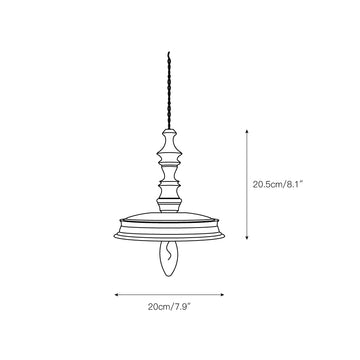 Sumally Pendant Light – detail 8 — Dimension drawings 6