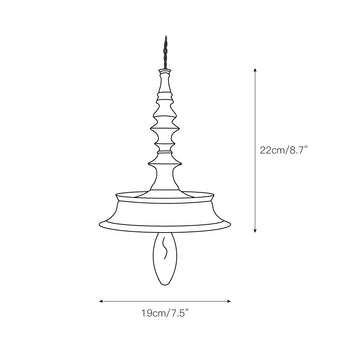 Sumally Pendant Light – detail 7 — Dimension drawings 5