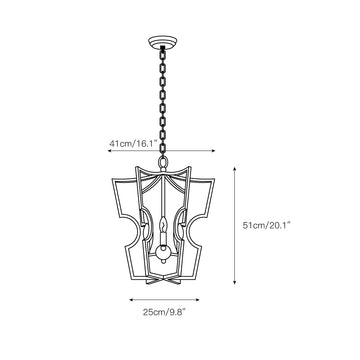 Sunsus Pendant Light – detail 3 — Dimension drawings 1