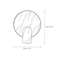 Load image into Gallery viewer, Fan Marble Table Lamp