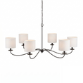 Load image into Gallery viewer, Sweeping Iron Chandelier