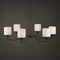 Bild in Galerie-Betrachter laden, Sweeping Iron Chandelier