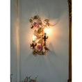 Load image into Gallery viewer, Symphony Rose Basket Sconce