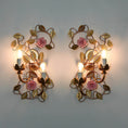 Load image into Gallery viewer, Symphony Rose Basket Sconce