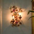 Load image into Gallery viewer, Symphony Rose Basket Sconce