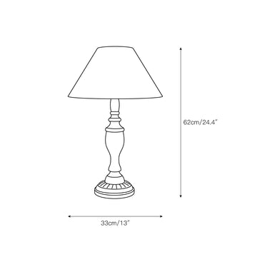 Teos Table Lamp – detail 3 — Dimension drawings 1