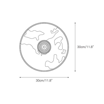 Terkel Marble Wall Lamp – detail 8 — Dimension drawings 3