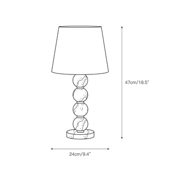 Thelma Table Lamp – detail 3 — Dimension drawings 1
