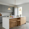 Load image into Gallery viewer, Thetford Alabaster Pendant Light