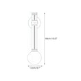 Load image into Gallery viewer, Threadline Alabaster Globe Wall Sconce