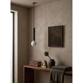 Load image into Gallery viewer, Threadline Alabaster Globe Pendant Lamp