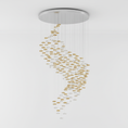 Load image into Gallery viewer, Tidal Art Glass Chandelier