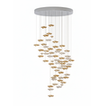 Load image into Gallery viewer, Tidal Art Glass Chandelier