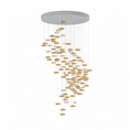 Load image into Gallery viewer, Tidal Art Glass Chandelier