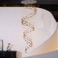 Load image into Gallery viewer, Tidal Art Glass Chandelier