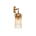 Load image into Gallery viewer, Timon Brass Crown Wall Lamp